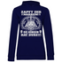 Zapft ihr Narren die Königin hat Durst - Damen Hoodie Navy Blue