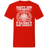 Zapft ihr Narren der König hat Durst - Herren V-Neck Shirt Red
