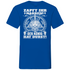Zapft ihr Narren der König hat Durst - Herren V-Neck Shirt Royal Blue