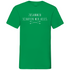 Zusammen schaffen wir alles - Herren V-Neck Shirt Kelly Green
