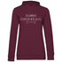 Zusammen schaffen wir alles - Damen Hoodie Wine