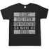 Es gibt zwei Arten von Menschen ich hasse sie beide - Herren Shirt Black