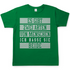 Es gibt zwei Arten von Menschen ich hasse sie beide - Herren Shirt Kelly Green