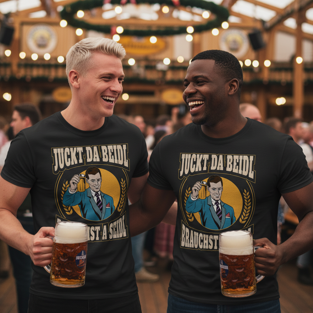 Juckt da Beidl brauchst a Seidl - Herren Shirt