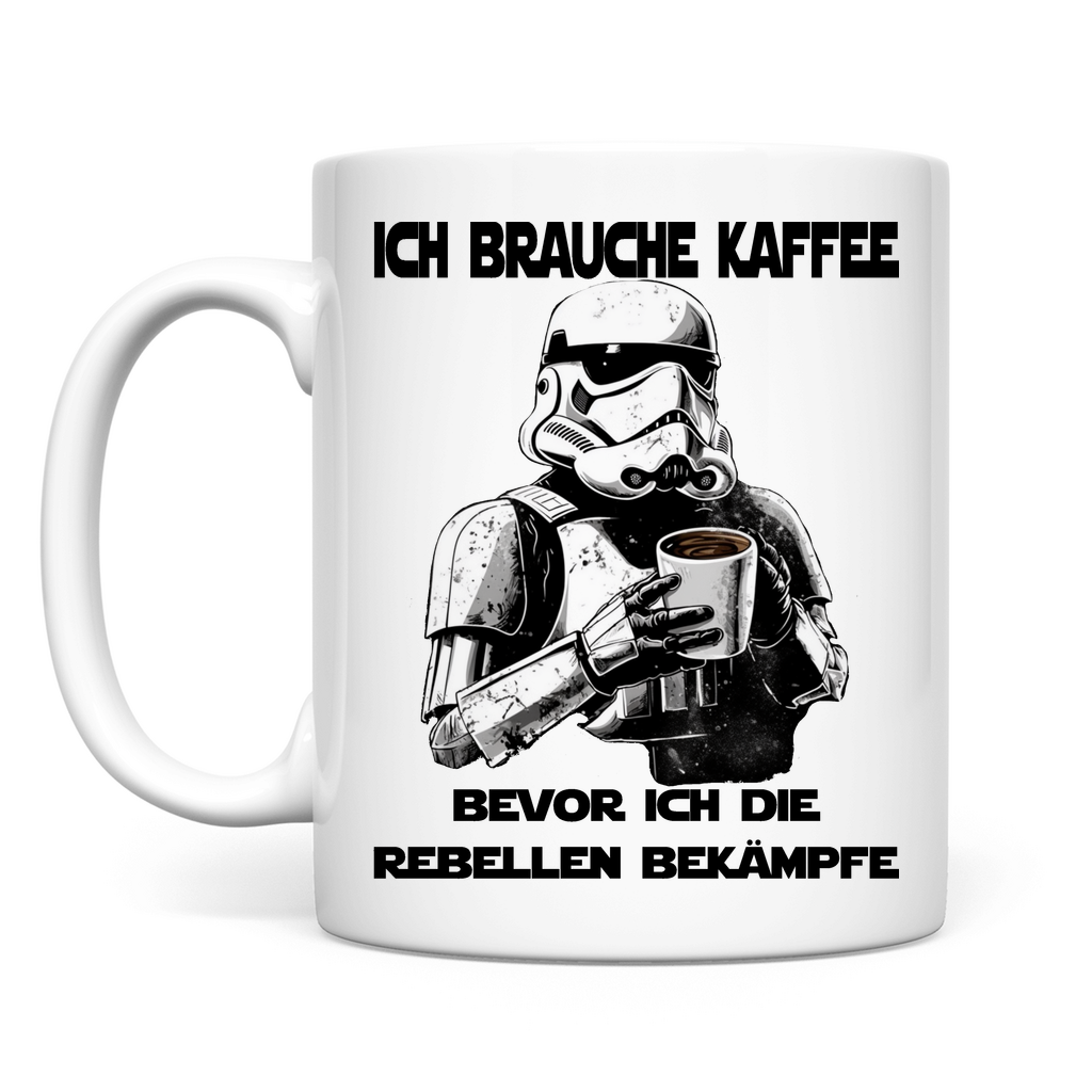 Ich brauche Kaffee - Stormtrooper - Tasse