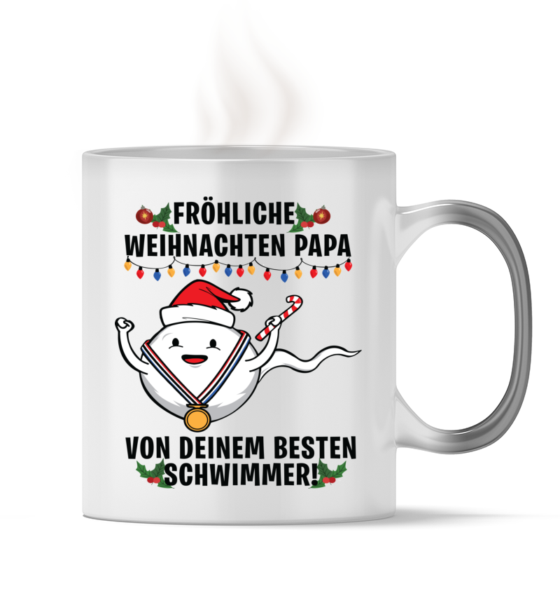 Fröhliche Weihnachten Papa  - Magic - Tasse