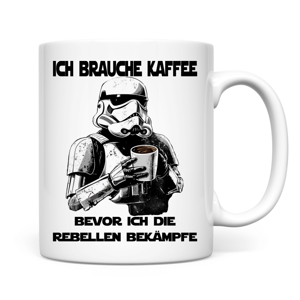 Ich brauche Kaffee - Stormtrooper - Tasse