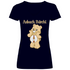 Asbach Bärchi - Glücksbärchi - V-Neck Damenshirt Deep Navy