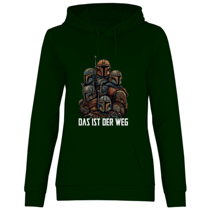 Das ist der Weg - Mandalorianer Gruppe - Damen Hoodie Forest Green