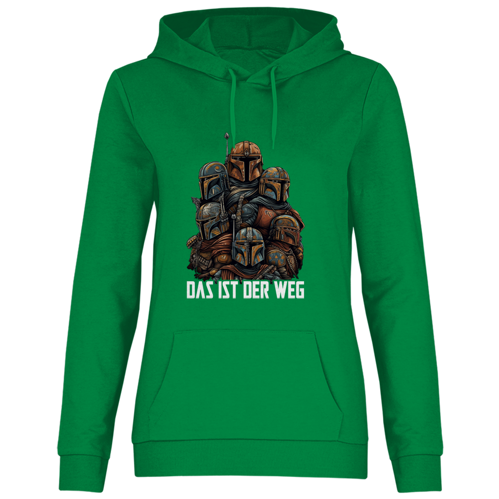Das ist der Weg - Mandalorianer Gruppe - Damen Hoodie Kelly Green