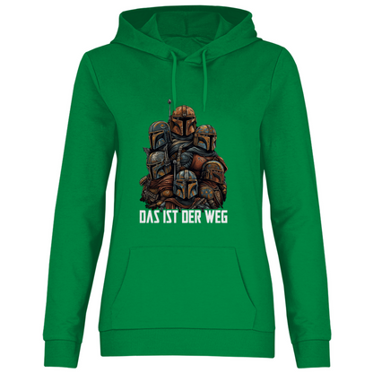 Das ist der Weg - Mandalorianer Gruppe - Damen Hoodie Kelly Green