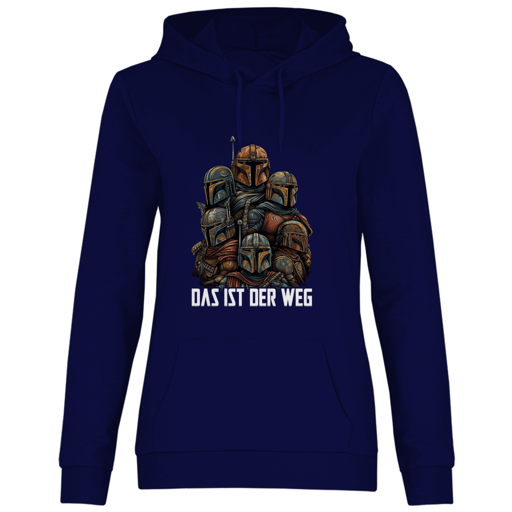 Das ist der Weg - Mandalorianer Gruppe - Damen Hoodie Navy Blue