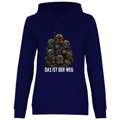 Das ist der Weg - Mandalorianer Gruppe - Damen Hoodie Navy Blue