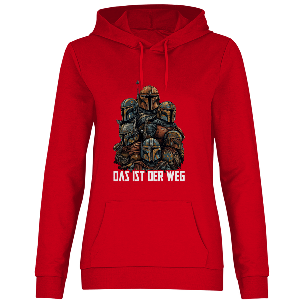 Das ist der Weg - Mandalorianer Gruppe - Damen Hoodie Red