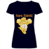 Korn Bärchi - Glücksbärchi - V-Neck Damenshirt Deep Navy