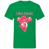 Lillet Bärchi - Glücksbärchi - Herren V-Neck Shirt Kelly Green