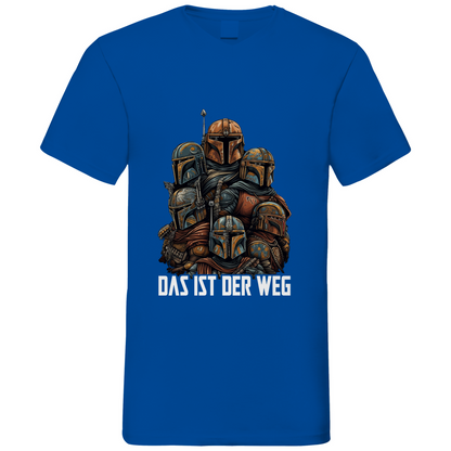 Das ist der Weg - Mandalorianer Gruppe - Herren V-Neck Shirt Royal Blue