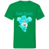 Hubi Bärchi - Glücksbärchi - Herren V-Neck Shirt Kelly Green