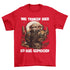 Wir trinken Bier ich habe gesprochen - Mandalorian - Herren Shirt Red