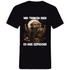 Wir trinken Bier ich habe gesprochen - Mandalorian - Herren V-Neck Shirt Black
